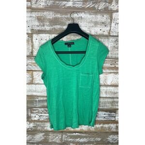 Sanctuary womens green sleeveless blouse S